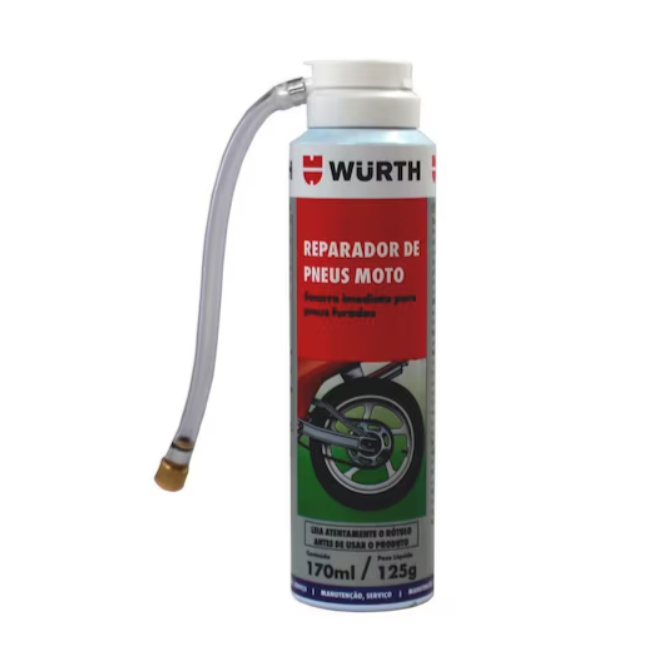 REPARADOR DE NEUMATICOS MOTO 170ML 125G WURTH
