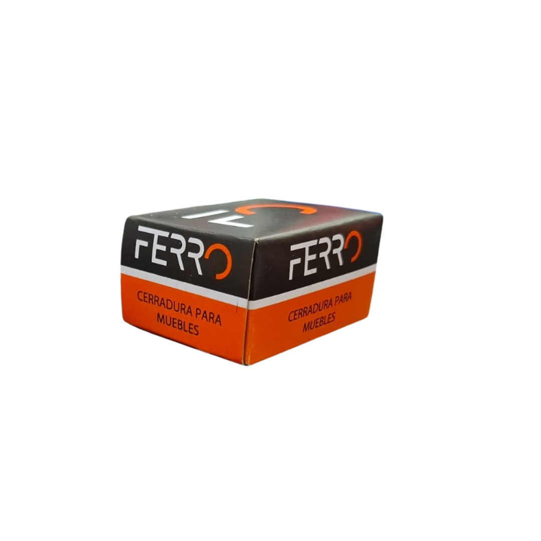 CERRADURA P/ MUEBLE FERRO DORADO