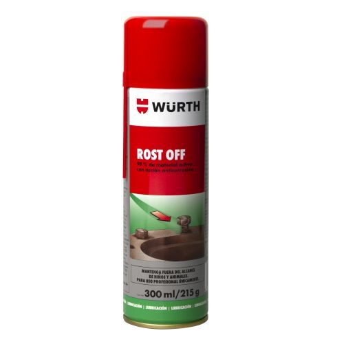 DESENGRIPANTE ROST OFF 300ML 215G WURTH