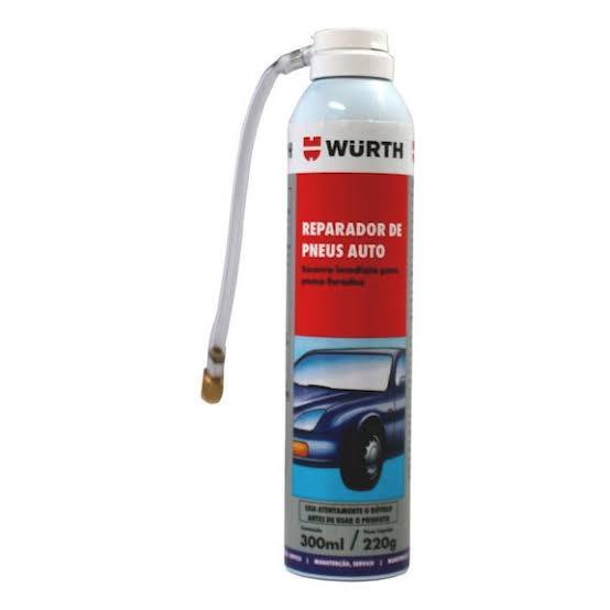 REPARADOR NEUMATICOS AUTO 300ML 220G WURTH