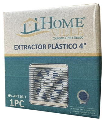 EXTRACTOR PLASTICO 4" HOMEVILLE 6675